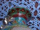 Delcampe - Vase Asiatique -hauteur 14cm-decor Oiseau Et Fleurs - Art Asiatique