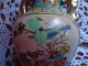 Delcampe - Vase Asiatique -hauteur 14cm-decor Oiseau Et Fleurs - Art Asiatique