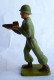 SOLDAT FIGURINE FIG FIG STARLUX 1954 FANTASSIN 12 CHARGEUR BAZOOKA (2) Terrasse Jaune - Starlux