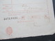 Delcampe - Altdeutschland / Deutsches Reich 1869 Und 1873 Post Einlieferungsschein 2 Stück. Osterode (Harz) - Lettres & Documents