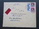 DDR Eilbrief / Eilsendung Expres Michel Nr. 811 Und 816 MiF Paare!! - Covers & Documents