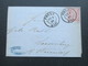 Delcampe - Altdeutschland Norddeutscher Bund 1868/69 Nr. 4 Und Nr. 16. 3 Belege! R2 Warendorf Und K2 Coeln + Berlin (blau??) - Covers & Documents