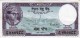 NEPAL MOHRU 5 BANKNOTE KING MAHENDRA 1960 PICK NO.9 EXTREMELY FINE (XF) - Nepal