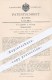 Original Patent - H. H. Dikema , Brüssel , 1900 , Flüssigkeitszerstäuber | Zerstäuber , Flüssigkeiten , Feder , Federn - Historische Dokumente