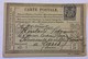 CARTE PRÉCURSEUR DE BÉZIERS POUR PARIS Cachet Quincaillier J. MALBEC Affranchissement Type Sage Août 1877 - Precursor Cards