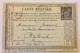 CARTE PRÉCURSEUR POUR BRETEUIL Avec CACHET MAITRE L. BRUSLON NOTAIRE 1877 - Precursor Cards