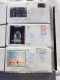 Delcampe - ALBUM FRANCE FDC 1 FDC 180 DOC FDC 1981 - 1984 DONT CNEP ET 1 AEROGRAMME - Collections