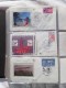 Delcampe - ALBUM FRANCE FDC 1 FDC 180 DOC FDC 1981 - 1984 DONT CNEP ET 1 AEROGRAMME - Collections