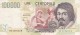 BILLETE DE ITALIA DE 100000 LIRAS DEL AÑO 1994 SERIE HC DE CARAVAGGIO (BANKNOTE-BANK NOTE) - 100000 Lire