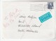 1990 DENMARK Stamps COVER To ASCENSION ISLAND Redirected To USA US FORCES AFB FL 32925 Airmail Label - Storia Postale