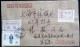 CHINA CHINE CINA 1990 COVER  WITH FUJIAN SONGXI  ADDED CHARGE LABEL (ACL) SURTAXE 0.1YUAN - Lettres & Documents