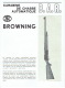 Brochure FABRIQUE NATIONALE D'ARMES DE GUERRE HERSTAL -  Carabine De Chasse Automatique BROWNING "B.A.R." - Reclame