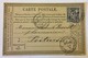 CARTE PRÉCURSEUR De GRASSE Pour POITIERS Affranchissement Type Sage Décembre 1877 - Precursor Cards