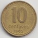 @Y@     Argentinië   10 Centavos   1993      (3444) - Argentinië