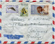 COTE FRANCAISE DES SOMALIS LETTRE PAR AVION DEPART DJIBOUTI 23-8-1960 POUR LA FRANCE - Lettres & Documents