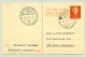Nederland - 1950 - Briefkaart G305a, 12+12 Cent En Face, Alleen Antwoordkaart - Stempel Wachwill / Schweiz - Entiers Postaux
