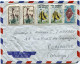 COTE FRANCAISE DES SOMALIS LETTRE PAR AVION DEPART DJIBOUTI 7-5-1962 POUR LA FRANCE - Covers & Documents