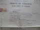 Traité De Gérance D'un Débit De Tabac Montpellier 1958 1 TP Fiscal 480francs - 1950 - ...
