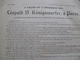 Tarifs De Recouvrements L.S.Königswaarter Paris 1843 Banques Assurances - Bank & Insurance