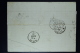 Belgium Letter OPB Nr 30 + 31 Mix Franking Luik/Liege To France, Backside Cancel MACAU Wrongly Send? - Postmarks - Points