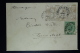Belgium Letter OPB Nr Pair Nr 72  + Nr 68 Mixed Franking Antwerp To Darmstadt - 1894-1896 Exposiciones