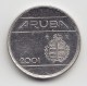 @Y@    Aruba  5 Cent  2001     (3448) - Aruba