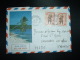 LETTRE Illustrée TP 40F X2 OBL.9-10-1985 PAPEETE-R.P.-AN.1 POLYNESIE-FRANCAISE + ANNEXE - Storia Postale