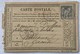 CARTE PRÉCURSEUR De NIORT Pour FABRICANT DE BALAIS A BORDEAUX Affranchissement Type Sage Juillet 1877 - Precursor Cards