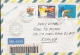 51495- RED OVENBIRD, TRAFFIC SAFETY, UNITED NATIONS, STAMPS ON REGISTERED COVER, 1996, BRAZIL - Covers & Documents