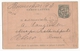 MONACO - 1892 - CARTE-LETTRE ENTIER De MONTE-CARLO Pour La RUSSIE Avec REACHEMINEMENT - DESTINATION RARE ! - Postal Stationery