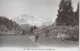 PARTIE AM BRÜNIG &#8594; Wanderer Unterwegs Auf Dem Weg Zum Brünig, Ca.1920 - Autres & Non Classés