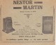 Office Des Cheques Postaux, Postcheckambt, Nestor Martin, Cuisiniere A Gaz, Charbon, Coke, Bois (07882) - Gaz