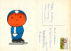 Dick Bruna, Boy On Ice Skates, Netherlands Postcard Posted 1976 Semi-postal Stamp - Sonstige & Ohne Zuordnung