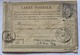 CARTE PRÉCURSEUR Pour GARE DE LANGON Affranchissement Type Sage Décembre 1876 - Precursor Cards