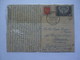 FRANCE 1955 Television Maxi-card Paris Sent To Barcelona - Cartas & Documentos