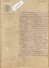 VP6115 - SAINTE LIVRADE - Acte De 1927 - Convention Bail Entre Cyrille CONTAT & Emile MARCHESE - Collections