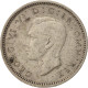 Monnaie, Grande-Bretagne, George VI, 6 Pence, 1942, TB+, Argent, KM:852 - H. 6 Pence