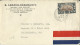 SPM - 1938 - YVERT N°174 SEUL Sur ENVELOPPE OBLITERATION De PAQUEBOT De NORTH SYDNEY Pour PHILADELPHIA (USA) - MARITIME - Briefe U. Dokumente