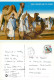 Camels, Tunisia Postcard Posted 2004 Stamp - Tunisia