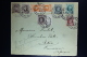 Belgium Registered Cover Antwerp To Cameroun  1927, OPB 136 + 165 + 190 Pair + 193 + 194 + 196 + 201 - Briefe U. Dokumente