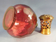 Delcampe - *LAMPE BERGER A FACETTES EN CRISTAL ROUGE - Parfum Verre - Glass & Crystal