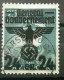 WW II GG Generalgouvernement&#8203; Mi. 14I Gestempelt - Gesuchter Plattenfehler - Besetzungen 1938-45