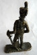 FIGURINE MARQUE INCONNUE METAL HUSSARD Pas Quiralu Non Peinte D'origine - Quiralu