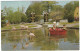 CANADA - 19?? - 10c - Air Mail - London -  Storybook Gardens - Three Men In A Tub With Flamingoes In The Pool - Viagg... - London