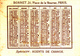Calendrier De Poche Publicitaire Année 1898 BONNET 31, Place De La Bourse à PARIS Agents De Change (2 Scans) - Petit Format : ...-1900