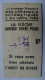 TICKET - APPAREIL DE PESEE - TRAIN - N°6 LOCOMOTIVE 231 H CARENEE REGION S.O. 1936 - Autres & Non Classés