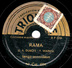 78 T. -  20 Cm - état  B - VAISSADE - PARLEZ-MOI D'AMOUR - RAMA - 78 Rpm - Gramophone Records