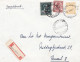 N° 724 P + 710+715 / Lettre Recommandée De LEOPOLDSBURG Vers BXL - 1946 -10%