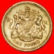 § COAT OF ARMS: GREAT BRITAIN &#9733; 1 POUND 1983 MINT LUSTER! LOW START &#9733; NO RESERVE! - 1 Pond