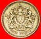 § 2 Sold COAT OF ARMS: GREAT BRITAIN  1 POUND 1993! LOW START  NO RESERVE! - 1 Pound